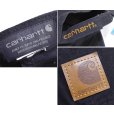 画像2: 【ビンテージ】【carhartt】【カーハート】【黒】【ロゴ入り】 【ベースボールキャップ】フリーサイズ  <br> (2)
