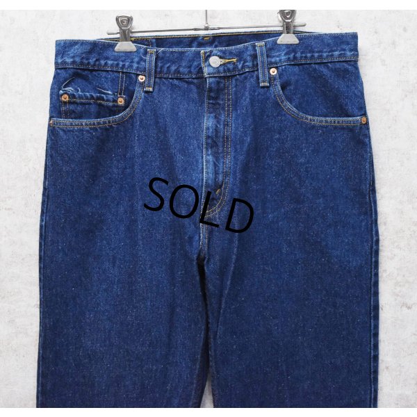 画像3: グアテマラ製【ビンテージ】【LEVI'S】【リーバイス５０５】505【濃紺】【デニムパンツ】【35×32】 