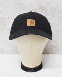 【ビンテージ】【carhartt】【カーハート】【黒】【ロゴ入り】 【ベースボールキャップ】フリーサイズ   