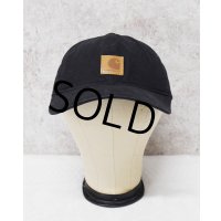 【ビンテージ】【carhartt】【カーハート】【黒】【ロゴ入り】 【ベースボールキャップ】フリーサイズ   