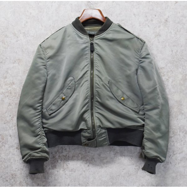 画像1: 50's【米軍実物】【USAF】ビンテージシガーポケット無し【L-2B】【フライトJKT】【サイズM】 