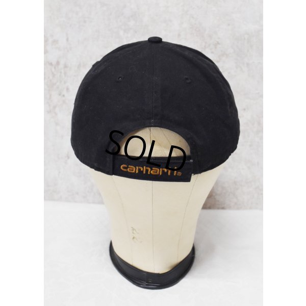 画像5: 【ビンテージ】【carhartt】【カーハート】【黒】【ロゴ入り】 【ベースボールキャップ】フリーサイズ   