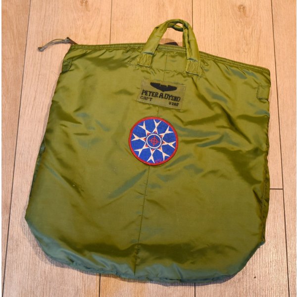 画像1: 程度良好  70's【ビンテージ】【米軍実物】【USAF】【ヘルメットバッグ】 