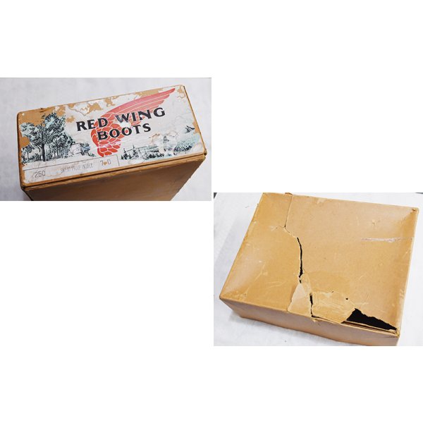 画像3: デッドストック【50's】【Red Wing】【レッドウィング】250【TUFFY】青タグ【ブラウン】レザーシューズ【１０ホールブーツ】【7D】【25cm程度】 