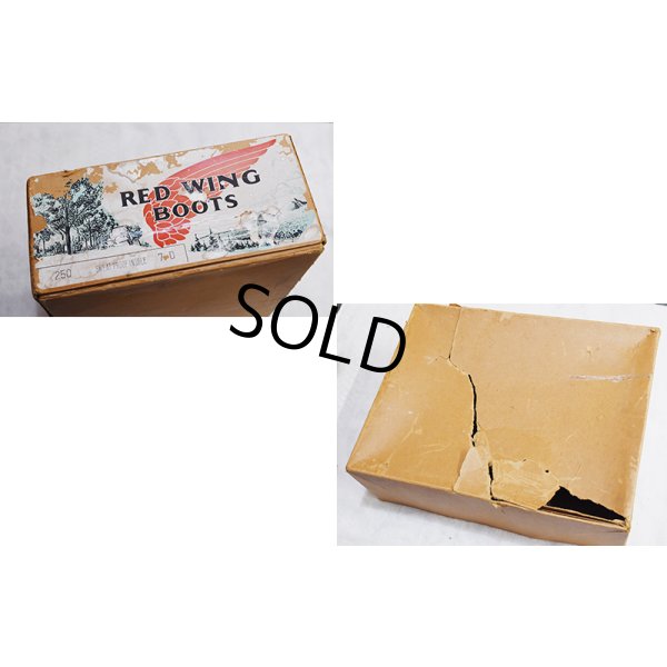 画像4: デッドストック【50's】【Red Wing】【レッドウィング】250【TUFFY】青タグ【ブラウン】レザーシューズ【１０ホールブーツ】【7D】【25cm程度】 