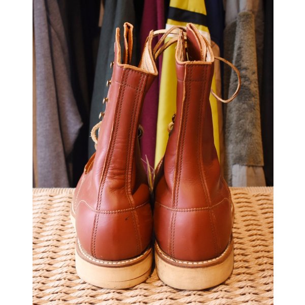 画像5: デッドストック【50's】【Red Wing】【レッドウィング】250【TUFFY】青タグ【ブラウン】レザーシューズ【１０ホールブーツ】【7D】【25cm程度】 