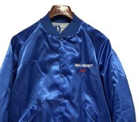 【USA製】【ビンテージ】【Dunbrooke 】ダンブルック【WALMART】青【ナイロンジャケット】【スタジャン】【サイズＸＬ】 