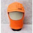 画像6: 【ビンテージ】カベラス【cabela's】オレンジ【フェイスマスク付き】キャップ【ニット帽】【サイズXL】<br> (6)