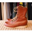 画像6: デッドストック【50's】【Red Wing】【レッドウィング】250【TUFFY】青タグ【ブラウン】レザーシューズ【１０ホールブーツ】【7D】【25cm程度】<br> (6)