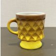 画像3: 【Fire King】【ファイヤーキング】【黄色】【キンバリー】【マグカップ】<br> (3)