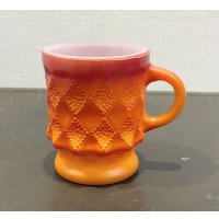 【Fire King】【ファイヤーキング】【オレンジ】【キンバリー】【マグカップ】 