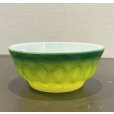 画像3: 【ファイヤーキング】【Fire King】キンバリー グリーンｘイエロー　チリボウル【シリアルボウル】<br> (3)