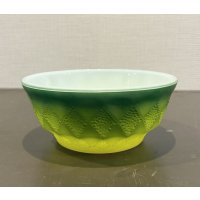 【ファイヤーキング】【Fire King】キンバリー グリーンｘイエロー　チリボウル【シリアルボウル】 