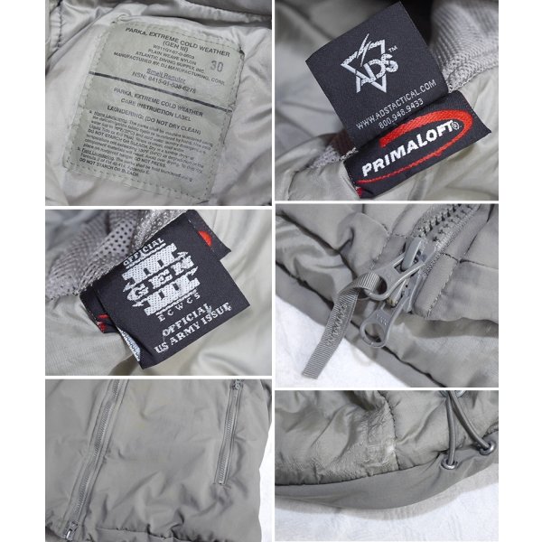 画像2: 【米軍実物】【ECWCS】【GENIII】【レベル7】【プリマロフトジャケット】【S-R】 