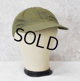 40's【ビンテージ】米軍実物【U.S.NAVY】【USN】【N-3】【HBTキャップ】サイズ 7 3/8【57.5ｃｍ程度】 