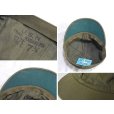 画像2: 40's【ビンテージ】米軍実物【U.S.NAVY】【USN】【N-3】【HBTキャップ】サイズ 7 3/8【57.5ｃｍ程度】<br> (2)