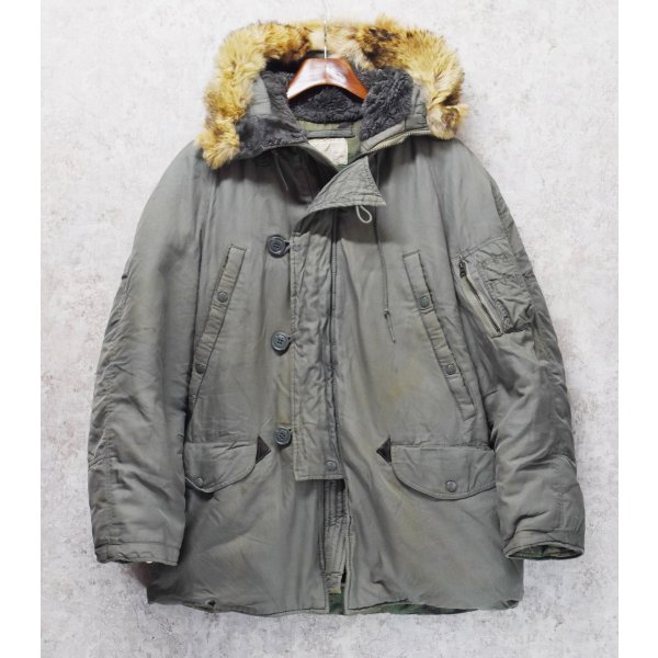 画像2: 70's【ビンテージ】【米軍実物】【USAF】  スカイラインクロージング  製 【N-3B】MODIFIED【フライトジャケット】サイズM 