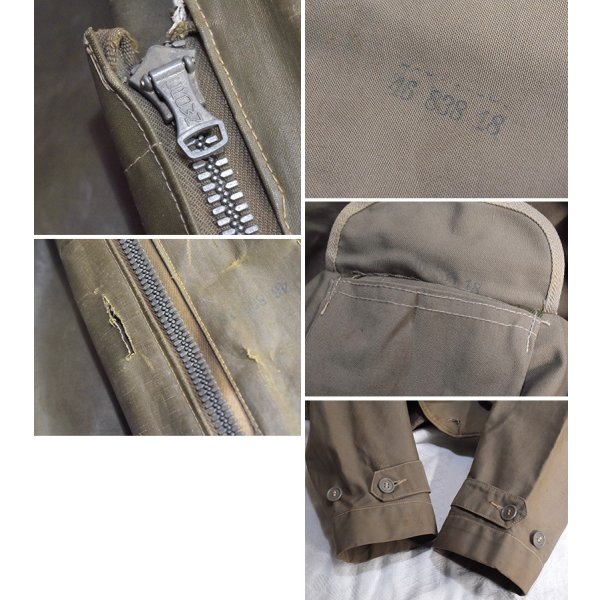 画像3: ~50's【ビンテージ】【MASLAND】マスランドメイド【JC Higgins】ベージュ【ハンティングジャケット】フィッシングジャケット【サイズXL程度】  