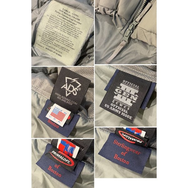 画像2: 【程度良好!!】【米軍実物】【ECWCS】【GENIII】【レベル7】【プリマロフトジャケット】【L-long】 