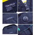 画像2: 90's【ビンテージ】【nautica】【ノーティカ】【紺×緑ｘ白】ジップアップブルゾン【サイズＸＬ】<br> (2)