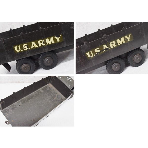 画像2: 50's【U.S.ARMY】【ビンテージ】アンティーク【ジープ】トラック【鉄製】おもちゃ【置物】 