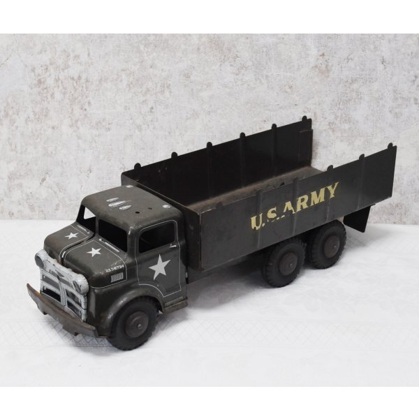 画像4: 50's【U.S.ARMY】【ビンテージ】アンティーク【ジープ】トラック【鉄製】おもちゃ【置物】 