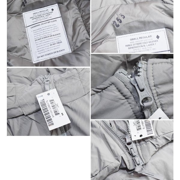 画像2: 【デッドストック】【米軍実物】【ECWCS】【GENIII】【レベル7】【プリマロフトジャケット】【S-R】 