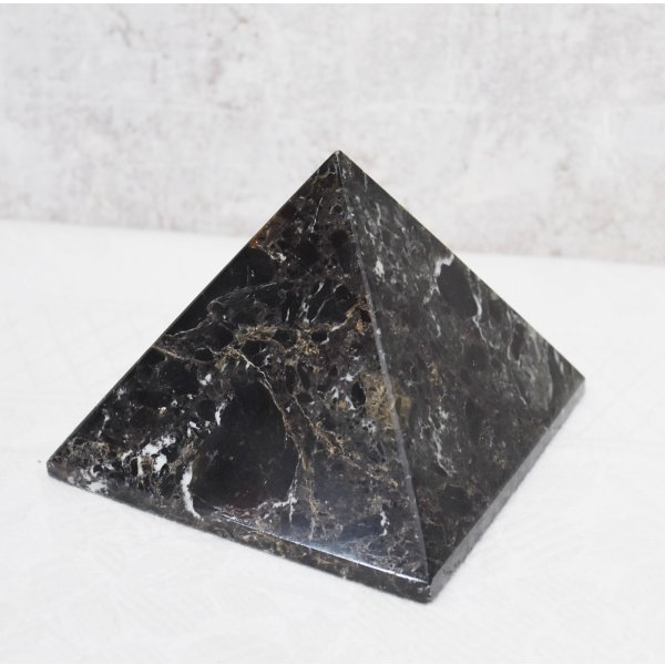 画像1: 【ビンテージ】大理石 ピラミッド【四角垂】【オーナメント】 
