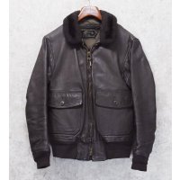 70's【米軍実物】【ビンテージ】【U.S.NAVY】STAR SPORTSWEAR製【G-1】MIL-J-7823E(AS)【フライトジャケット】【US38】 