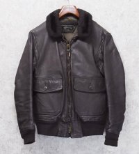 70's【米軍実物】【ビンテージ】【U.S.NAVY】STAR SPORTSWEAR製【G-1】MIL-J-7823E(AS)【フライトジャケット】【US38】 
