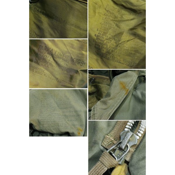 画像2: 【50's】【ビンテージ】【米軍実物】【M-51】フルセット【モッズパーカー】【フィールドパーカー】【フィッシュテイルパーカー】 