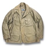 ~50's【ビンテージ】【MASLAND】マスランドメイド【JC Higgins】ベージュ【ハンティングジャケット】フィッシングジャケット【サイズXL程度】  
