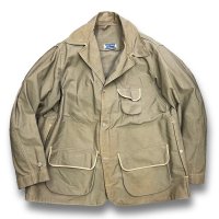 ~50's【ビンテージ】【MASLAND】マスランドメイド【JC Higgins】ベージュ【ハンティングジャケット】フィッシングジャケット【サイズXL程度】  