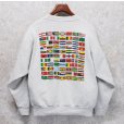画像4: ~90's【ビンテージ】USA製【ONEITA】【オニータ】【国旗プリント】グレー【スウェット】【サイズL】<br> (4)