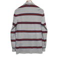 画像3: ビンテージ【ラルフローレン】 【POLO ralph lauren】【グレーｘ赤ｘ紺】【ボーダー】長袖【ロングスリーブシャツ】【ポロシャツ】 【サイズS】 <br> (3)