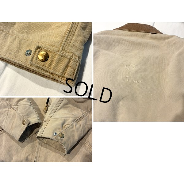 画像3:  USA製 ビンテージ【carhartt】【カーハート】デトロイトジャケット【ダック地】裏地ブランケット【US44】 