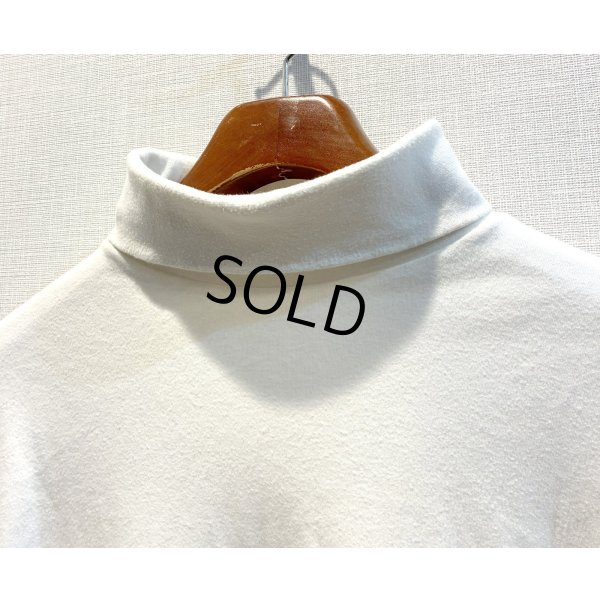 画像4: 90's ビンテージ USA製【GAP】オールドギャップ【白】無地【タートルネックロンT】【サイズL】 