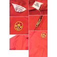 画像2: 〜70’ｓ【ビンテージ】ボーイスカウト【BOY SCOUT OF AMERICA】【赤】【スウィングトップ】【ジップアップブルゾン】【サイズXL】<br> (2)
