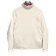 画像1: 90's ビンテージ USA製【GAP】オールドギャップ【白】無地【タートルネックロンT】【サイズL】<br> (1)