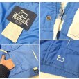 画像2: ビンテージ USA製【80's】【Woolrich】ウールリッチ【青×白】【中綿入りジャケット】サイズXL<br> (2)