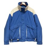 ビンテージ USA製【80's】【Woolrich】ウールリッチ【青×白】【中綿入りジャケット】サイズXL 