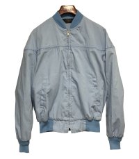 ビンテージ ∼90’ｓ USA製 水色【ダービージャケット】カップショルダージャケット【サイズL】 