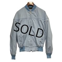 ビンテージ ∼90’ｓ USA製 水色【ダービージャケット】カップショルダージャケット【サイズL】 