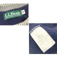 画像2: USA製 ビンテージ【L.L.Bean Factory store】L.L.ビーン【紫ｘグレーリブ】【セーター】【レディースＳ】<br> (2)