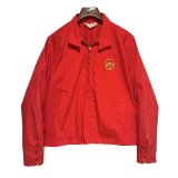 〜70’ｓ【ビンテージ】ボーイスカウト【BOY SCOUT OF AMERICA】【赤】【スウィングトップ】【ジップアップブルゾン】【サイズXL】 