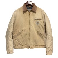  USA製 ビンテージ【carhartt】【カーハート】デトロイトジャケット【ダック地】裏地ブランケット【US44】 