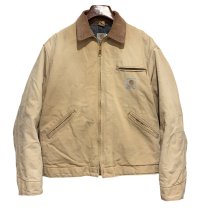  USA製 ビンテージ【carhartt】【カーハート】デトロイトジャケット【ダック地】裏地ブランケット【US44】 