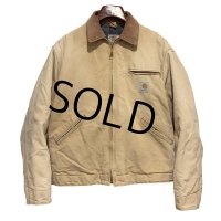  USA製 ビンテージ【carhartt】【カーハート】デトロイトジャケット【ダック地】裏地ブランケット【US44】 