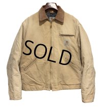  USA製 ビンテージ【carhartt】【カーハート】デトロイトジャケット【ダック地】裏地ブランケット【US44】 