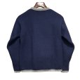 画像3: USA製 ビンテージ【L.L.Bean Factory store】L.L.ビーン【紫ｘグレーリブ】【セーター】【レディースＳ】<br> (3)